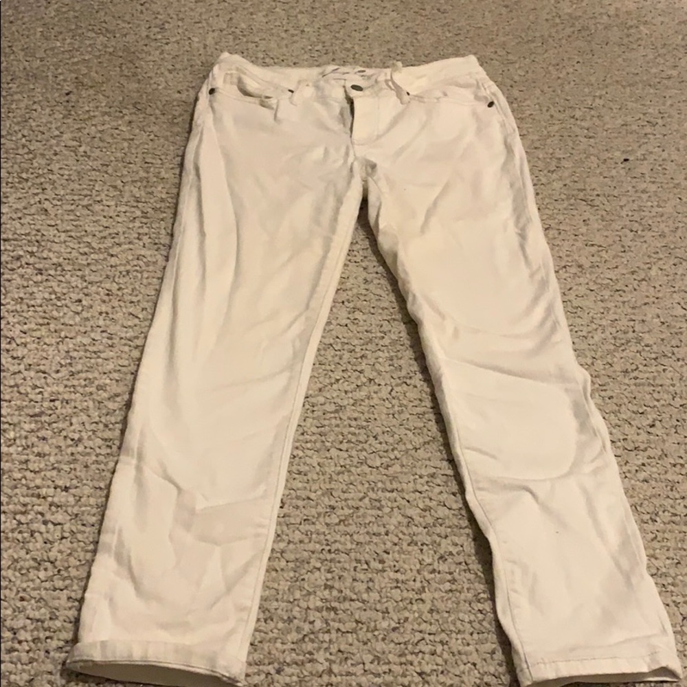 White jeans